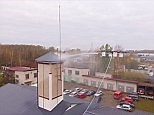 Industrial drones used for rescues and fighting fires