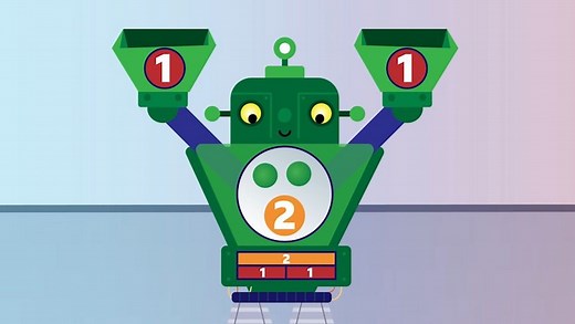 Number bonds to 2 | Reception maths | addition - BBC Bitesize