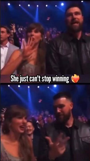 Here's How Taylor Swift Makes HISTORY!! #taylorswift #traviskelce #iheartawards #shorts