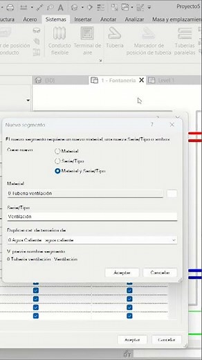 🔴Revit MEP: Creación de Sistemas de Tuberías de Ventilación | Tutorial Detallado
