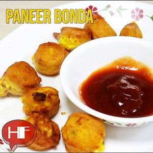 Whip up an easy paneer treat this weekend. FULL RECIPE: https://hungryforever.com/paneer-bonda-recipe Subscribe to our YouTube channel for more recipe videos: https://www.youtube.com/channel/UCw4foYaHDbs9Ml-DRRnR4Ow?sub_confirmation=1 | HungryForever