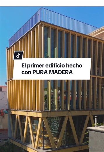 El primer edificio de madera en México: Jardín Anatole