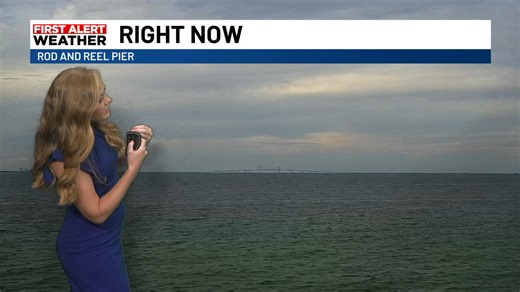 3.4K views · 12 reactions | The weather doesn't take a break for the big games! Wondering the forecast this Labor Day Weekend as a stationary front brings scattered showers? Meteorologist Megan Kennedy has you covered. | ABC7 Sarasota - WWSB | Facebook