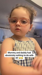 2.1M views · 10K reactions | I guess Mom and Dad can’t take all the credit! 殺殺 #cute #funny #momlife #question #answer #baby #babygirl #babylove #children #good #love #loveyou #funny #funnyreels #reelsfb #reels #reelsvideo #reelsviral #cutebaby #family #familytime #familylove | Mary T. Pierson | Facebook