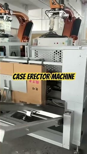 Automatic case erector machine