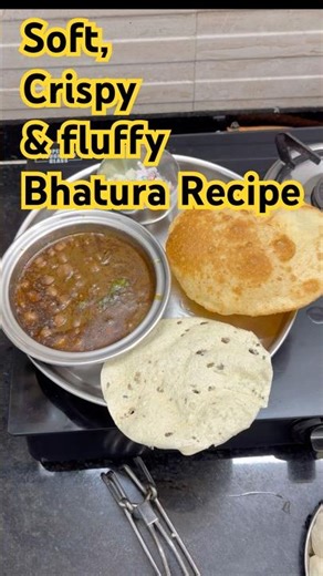 Bhatura Recipe | Fluffy & Crispy Bhatura at Home | Perfect Chole Bhature | Soft and tasty Bhatura