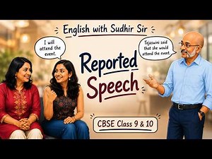 Reported Speech - Direct to Indirect - All Rules Explained with Examples | Class 9 & 10 #kvs #nvs
