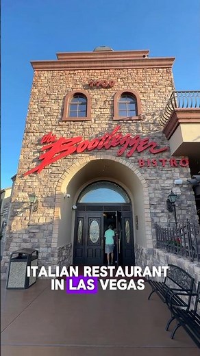75 years old Las Vegas Restaurant Bootlegger Italian Bistro