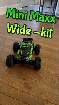 Traxxas wide mini maxx kit