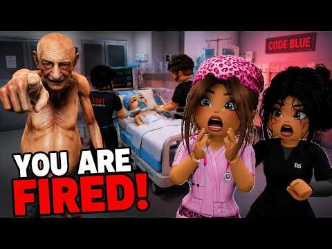😱 TRYING NOT TO GET FIRED FROM MAPLE HOSPITAL... DID I SURVIVE? 😳 | Roblox