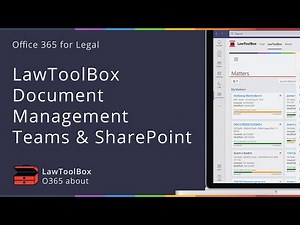 LawToolBox M365 - DMS for Teams and Outlook