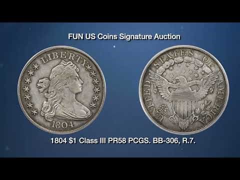 The King of U.S. Coins: The Legendary 1804 Class III Draped Bust Dollar | PR58 PCGS