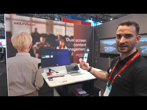 WolfVision vSolution MATRIX: Cynap Core/Pro + Cynap Bridge AV-over-IP for active learning