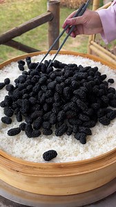 Creative lady making homemade mulberry sweet rice wine | Incredible Utilities