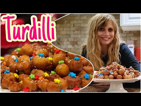 Calabrese Turdilli (Italian Honey Balls) Traditional Family Recipe!!