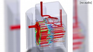 Medium flow of dual cartilage-bone bioreactor