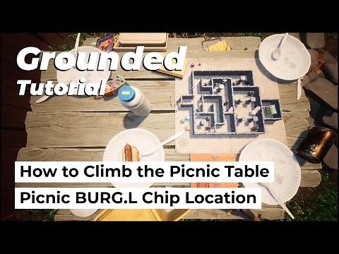 How to Climb the Picnic Table, Picnic BURG.L Chip Location - Grounded update 0.11, Hot and Hazy