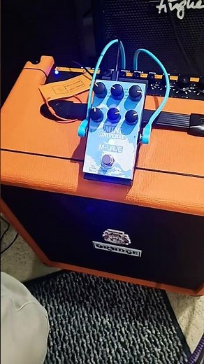 Using the FX Loop with Reverb on the Orange Bass 50 with Acoustic.