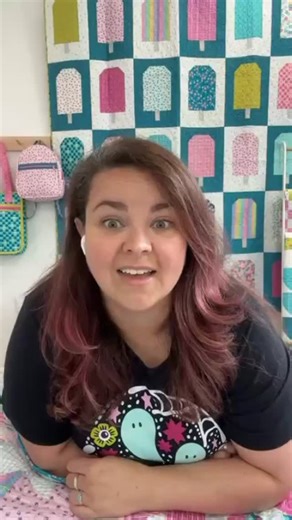 Repost @kperraultcreates • 🎥 Sooo… I went live this morning. 😅 No warning, no plan — just me, my tea, and a whole bunch of Color Pop Playground projects ready to show off! Apologies in advance for the extreme awkwardness of this video (gotta start somewhere, right?!). I’m a total newbie at this whole live thing — but I couldn’t resist taking one more opportunity to share some of the projects I made with my #colorpopplaygroundfabric collection. This line is officially arriving in shops now (!!)