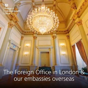 5.7K views · 198 reactions | This year we're celebrating the 150th anniversary of our iconic building. Take a peek inside the Foreign Office and our embassies overseas in our 360° virtual tour ▶️ bit.ly/2rbpAXR | Foreign, Commonwealth & Development Office | Facebook