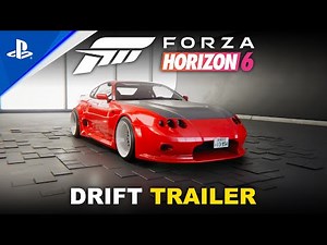 Forza Horizon 6 - Drift Vehicles Trailer | PS5