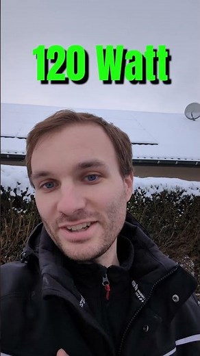 PV Leistung bei Schnee! Alles tot?