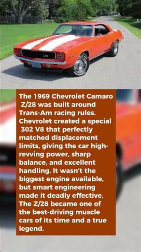 This Camaro Used a Racing Loophole