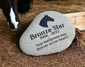 Engraved Pet Memorial Stone, Pet Headstone, Pet Memorial Garden Stone, Pet Memorial Gift, Sympathy Gift for Pet Loss, Loss of Pet Keepsake - Etsy