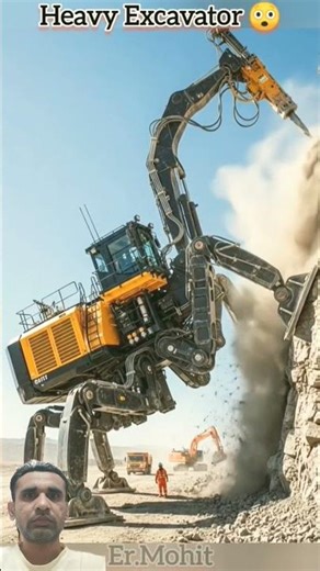 Heavy Excavator machine in the world| Biggest Jcb| Super fast Digger #buldozer #home #construction
