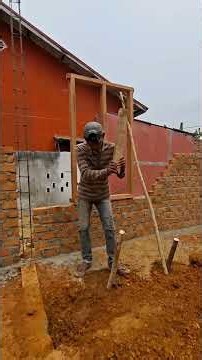 Another Genius Way to Install window sill #tips #building #cipil..