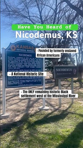 Nicodemus, Kansas: America’s Historic Black Pioneer Town