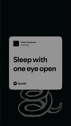 Enter Sandman - Metallica