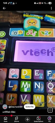 Vtech Little Apps Light Up Tablet On Low Batteries By ‪@SteveBader2025-f6b‬