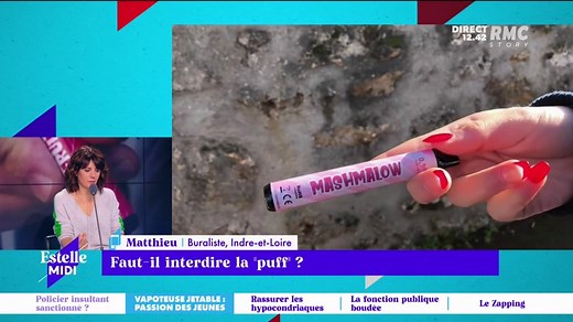 Faut-il interdire la "puff", populaire chez les jeunes? "Une porte d'entrée à l'addiction", dénonce le Dr. Robert Sebbag