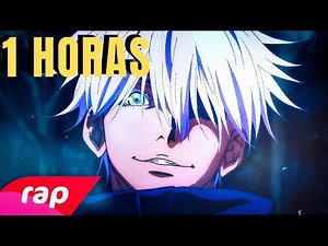 Rap do Satoru Gojo (Jujutsu Kaisen) - MAIS PODEROSO DESSE MUNDO TODO | NERD HITS [ 1 HORA RAP ]🔥