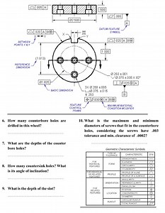How To Dimension A Countersunk Slot