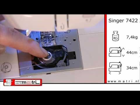 Singer 7422 Instruction Naaimachine sewingmachine machine a coudre nähmaschinen