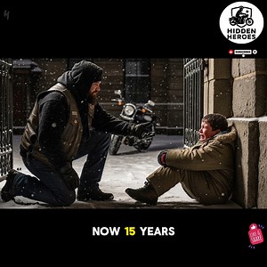 3.4K views · 124 reactions | Teen Locked Out Freezing 2AM — Biker...