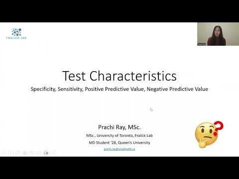 Test characteristics: Everything you need to know in 6 minutes
