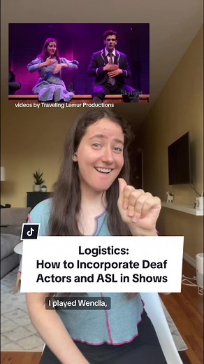 Incorporating Deaf Actors and ASL in Shows: Exploring Four Approaches