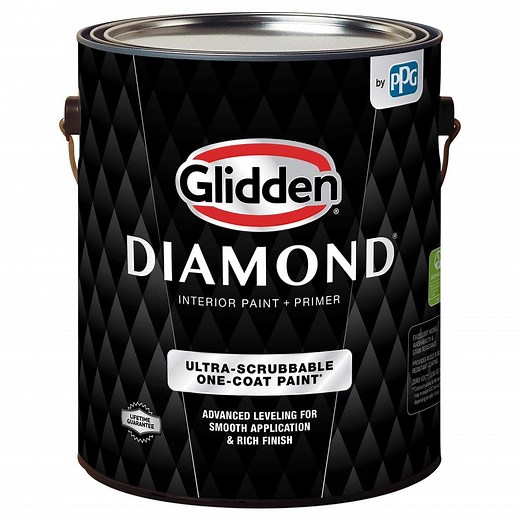 Reviews for Glidden Diamond 1 Gal. Pure White Semi-Gloss Interior Paint and Primer | Pg 5 - The Home Depot