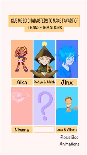 Sarah ✨ | FINALLY DONE WITH JINX!! I’m so freaking proud of this one, and thanks for being patient! 🤣 WHO DO YOU WANT FOR THE LAST ONE? 💙 💙 🩷... | Instagram