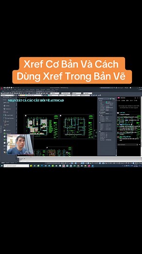 Xref Cơ Bản Và Cách Dùng Xref Trong Bản Vẽ - Autocad PhuongTk #Autocad #PhuongTk #Xref #Layout #Dim #xuhuong #KienTruc #NoiThat #Block #Layer