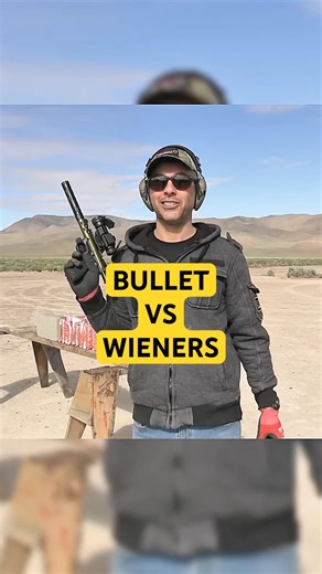 Can Hot Dogs Stop a Bullet?😨