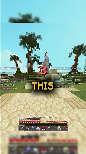 FASTEST Win on Minemen Club! #minecraft #minemen #mcpvp