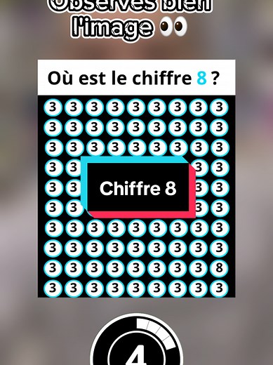 Où est le chiffre 8 ? Énigmes visuelles captivantes