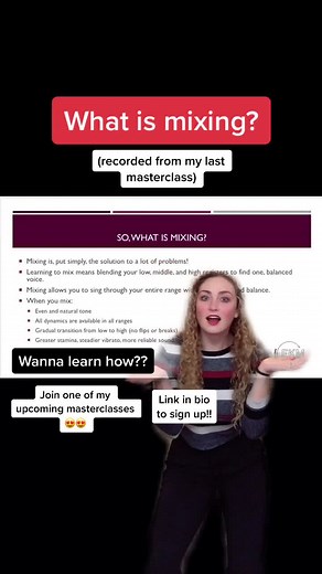 Come learn to mix! Sign up for one of my monthly master classes! #vocalteacher #howtomix #vocaltechnique
