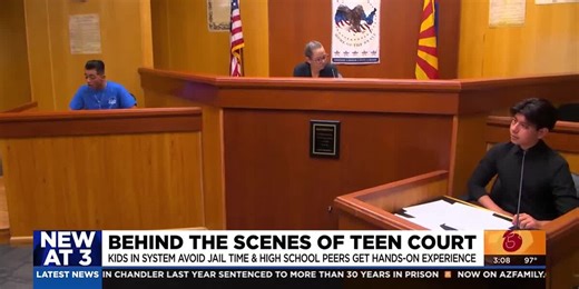 'Teen Court' program in Phoenix helping youth avoid jail time