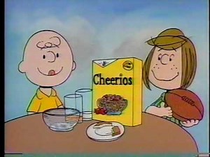 1984 Charlie Brown for Cheerios with Peppermint Patty, Snoopy