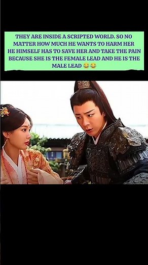 Have to save the female lead because it's in the script 🤣